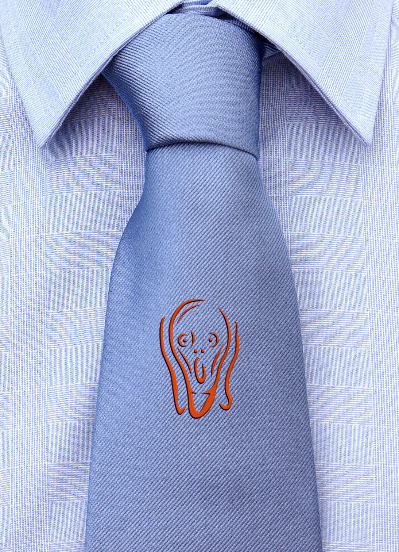 Cravatta Iconica "L'Urlo di Munch"