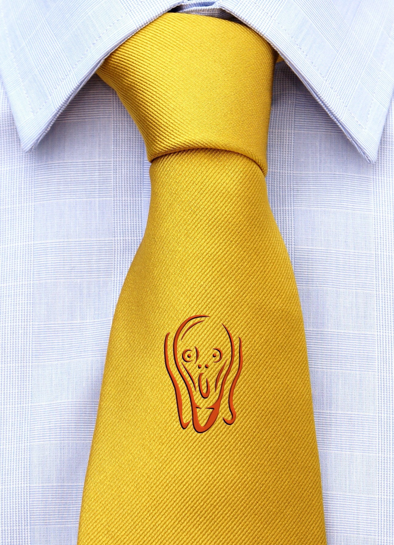 Cravatta Iconica "L'Urlo di Munch"