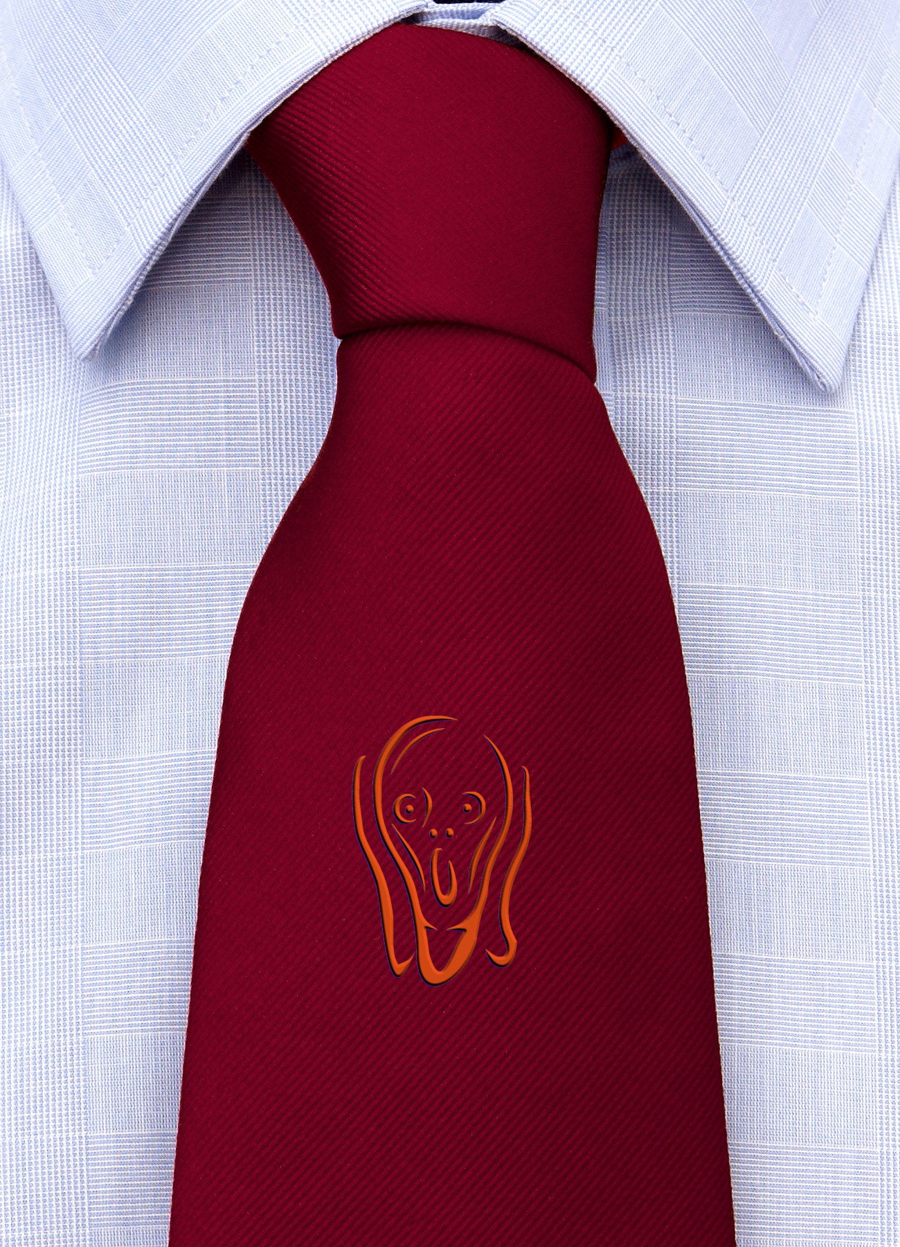 Cravatta Iconica "L'Urlo di Munch"