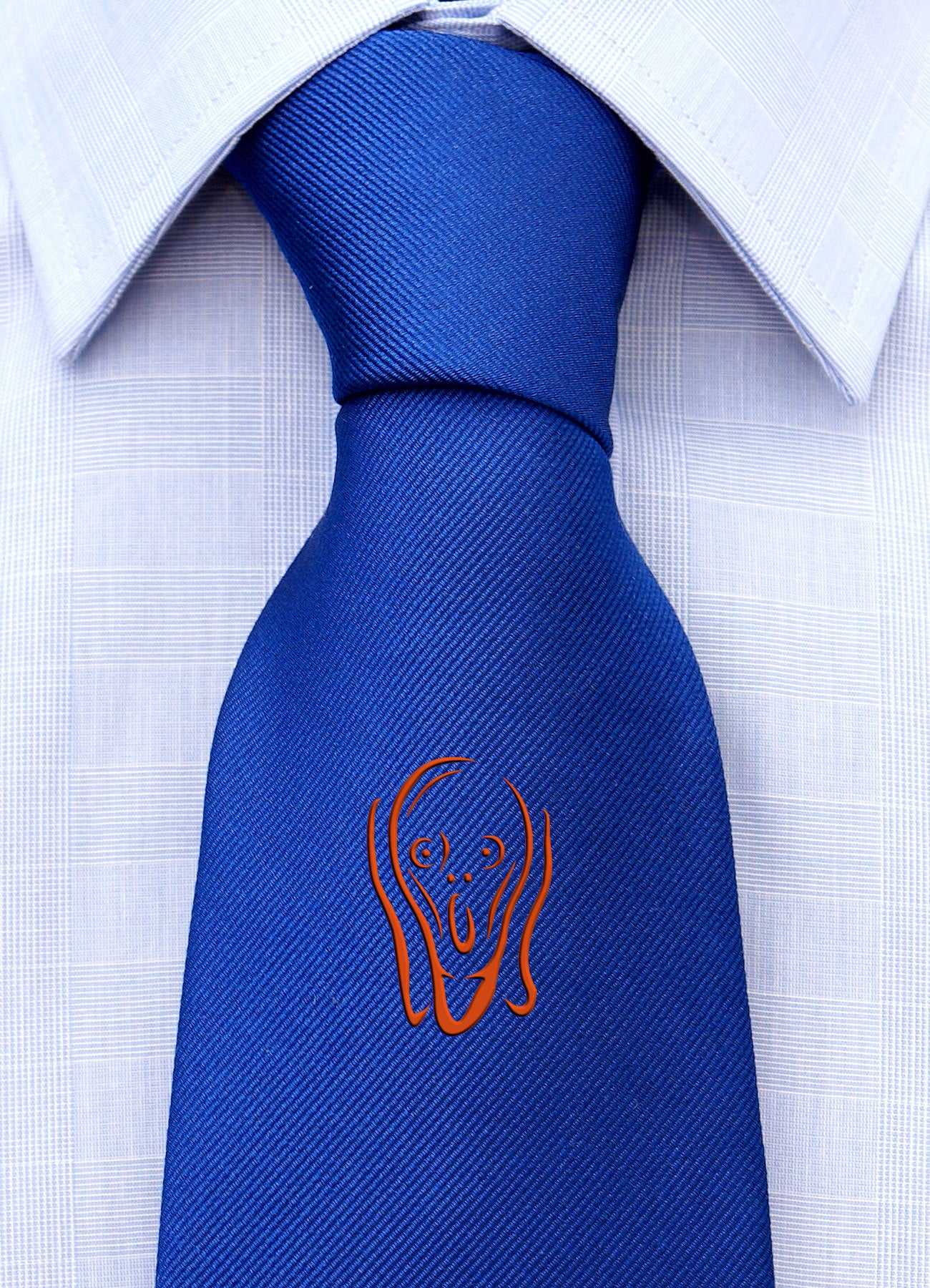 Cravatta Iconica "L'Urlo di Munch"