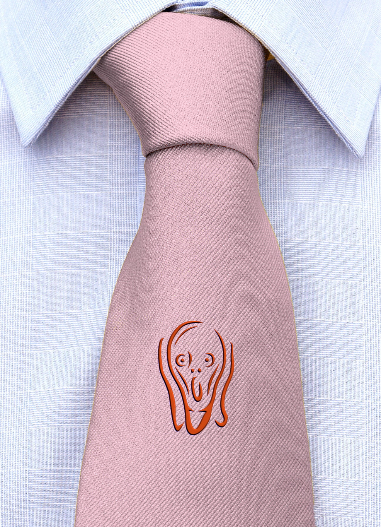 Cravatta Iconica "L'Urlo di Munch"