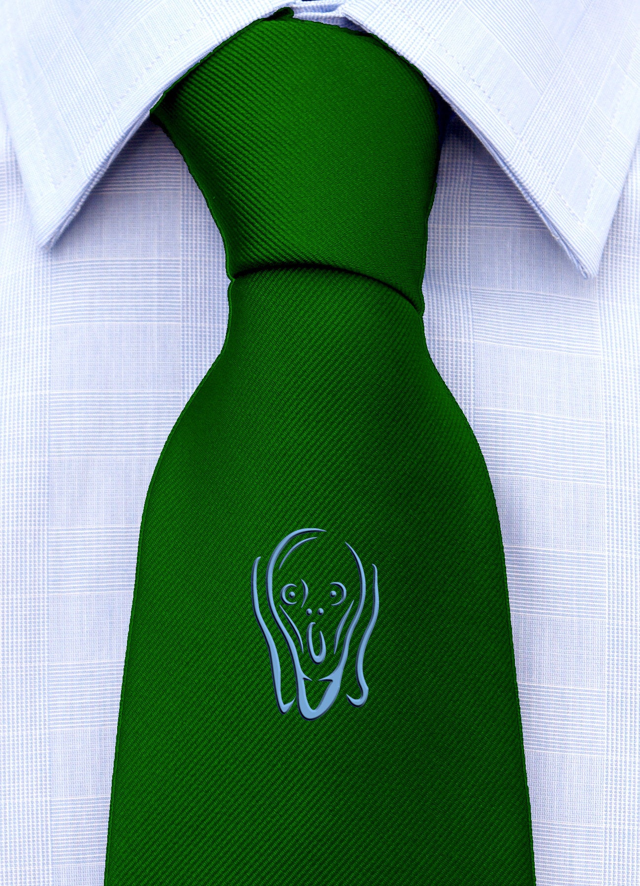 Cravatta Iconica "L'Urlo di Munch"