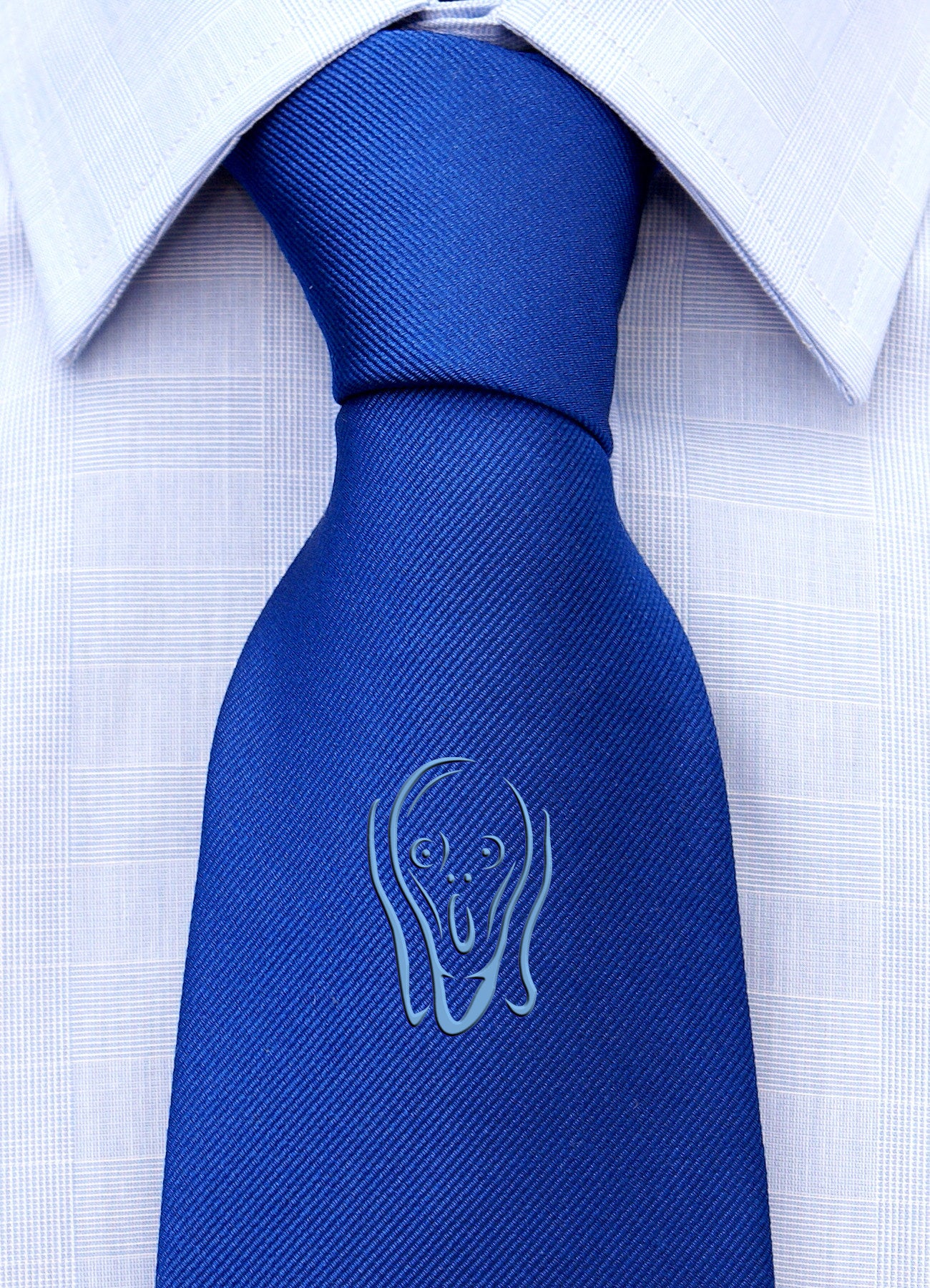 Cravatta Iconica "L'Urlo di Munch"