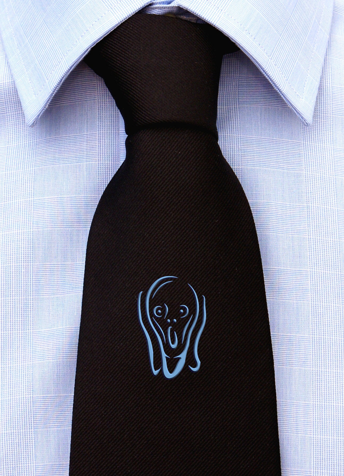 Cravatta Iconica "L'Urlo di Munch"