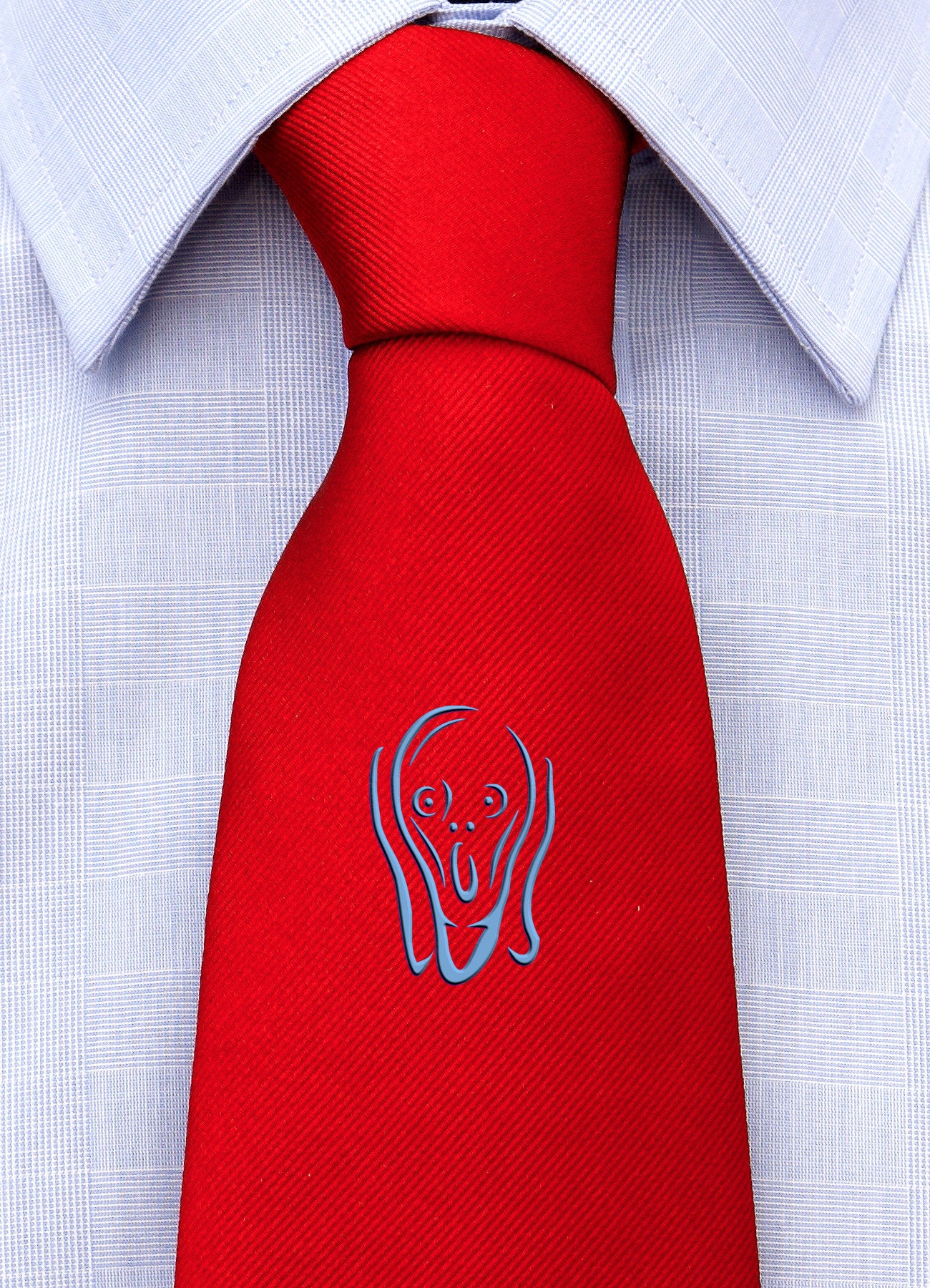 Cravatta Iconica "L'Urlo di Munch"