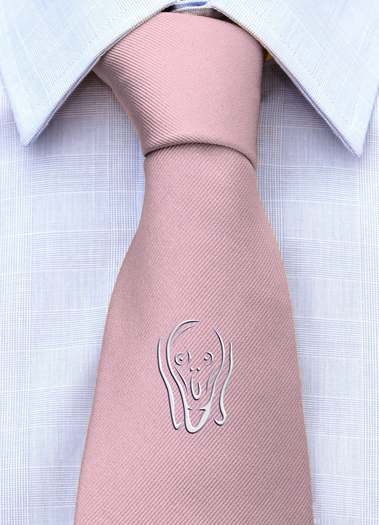 Cravatta Iconica "L'Urlo di Munch"