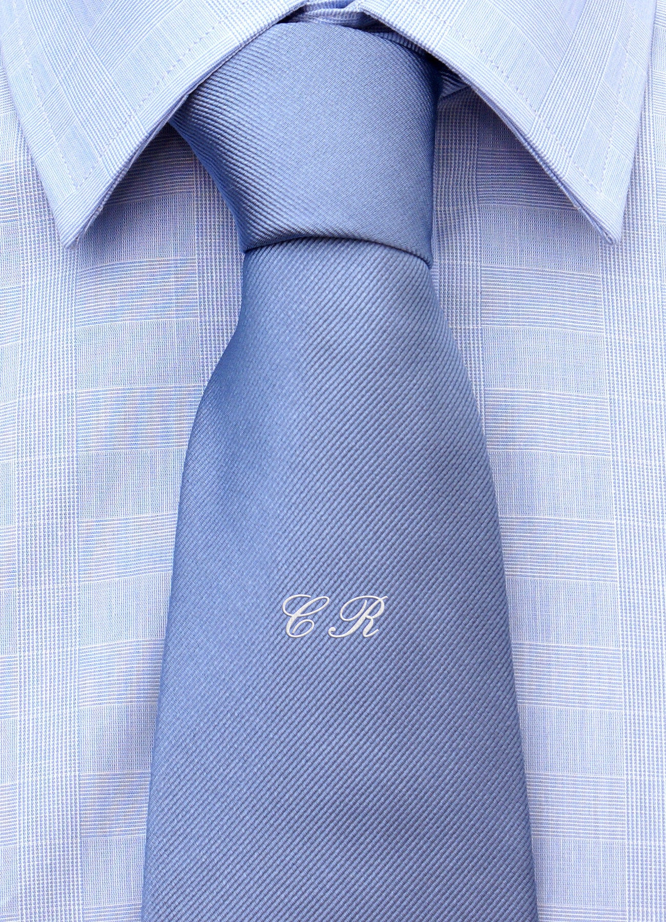 Cravatta con le Tue iniziali un stile "Michelangelo"