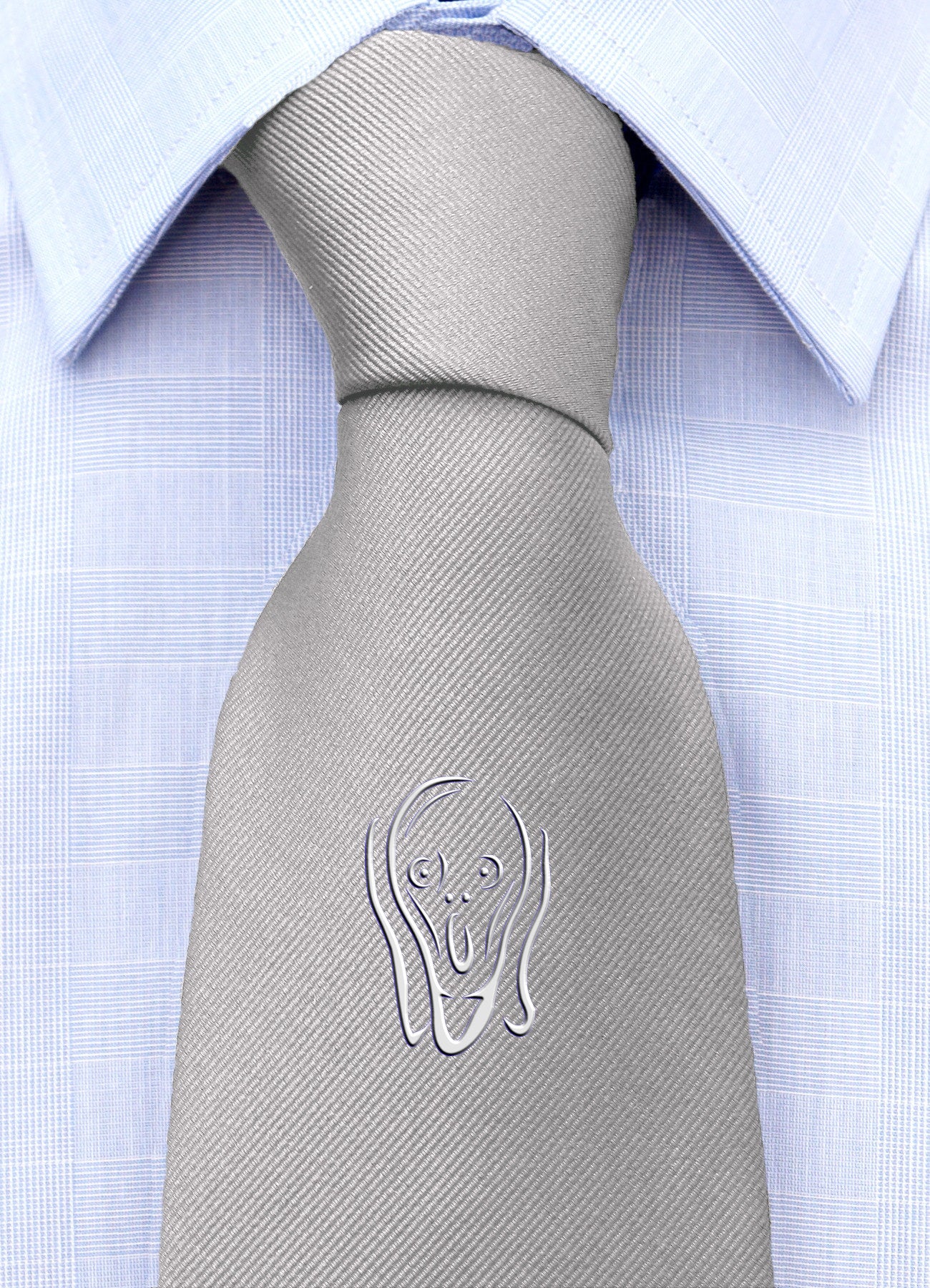 Cravatta Iconica "L'Urlo di Munch"