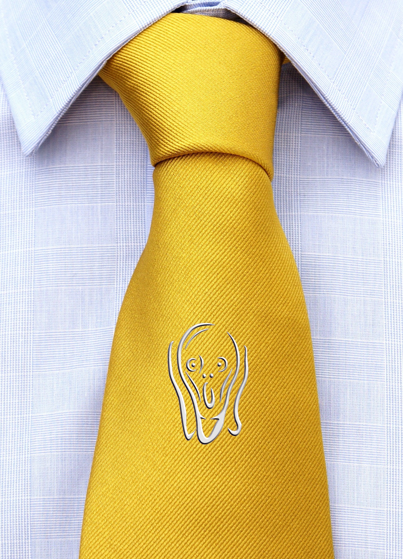 Cravatta Iconica "L'Urlo di Munch"