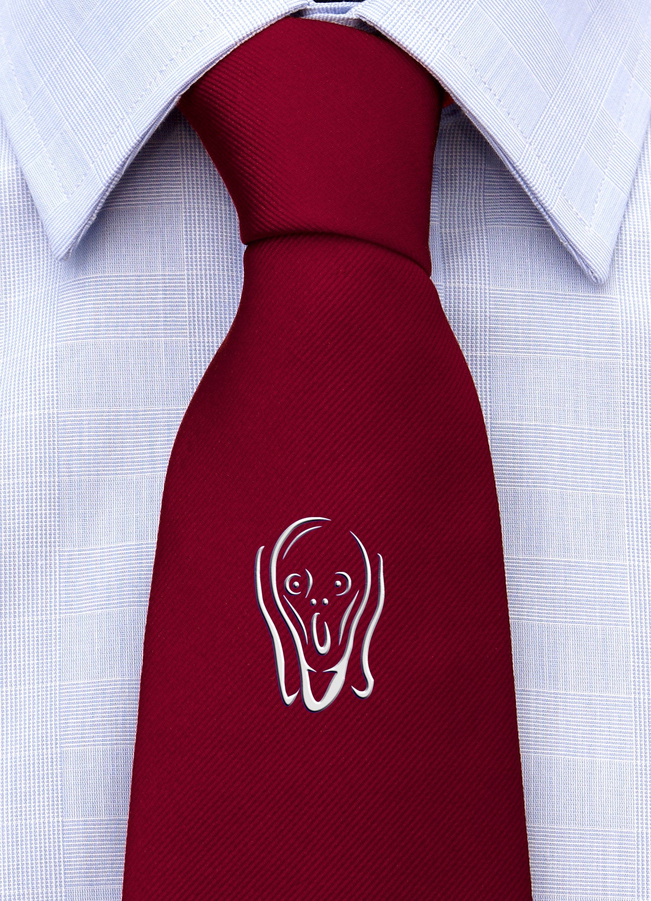 Cravatta Iconica "L'Urlo di Munch"