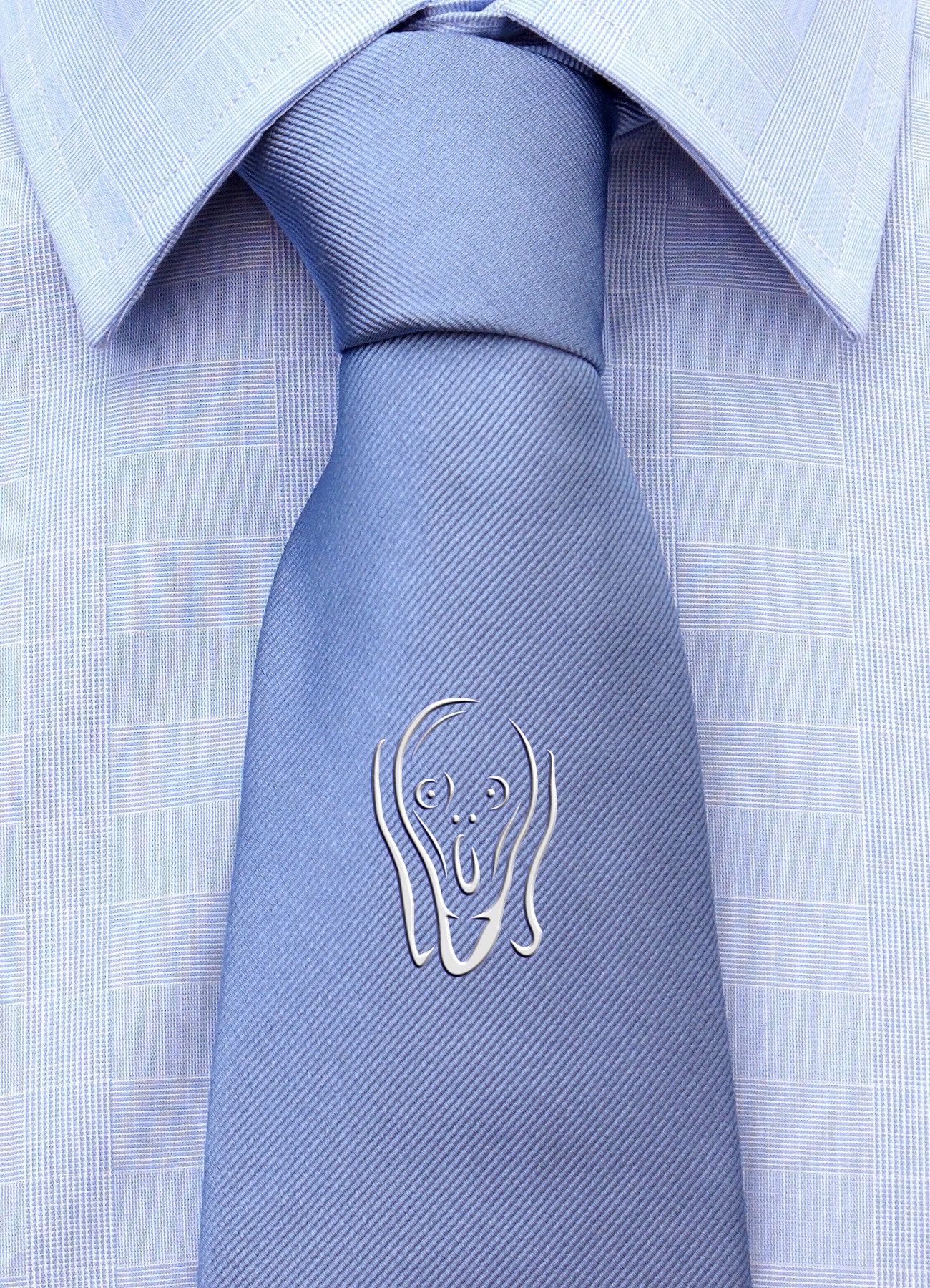 Cravatta Iconica "L'Urlo di Munch"