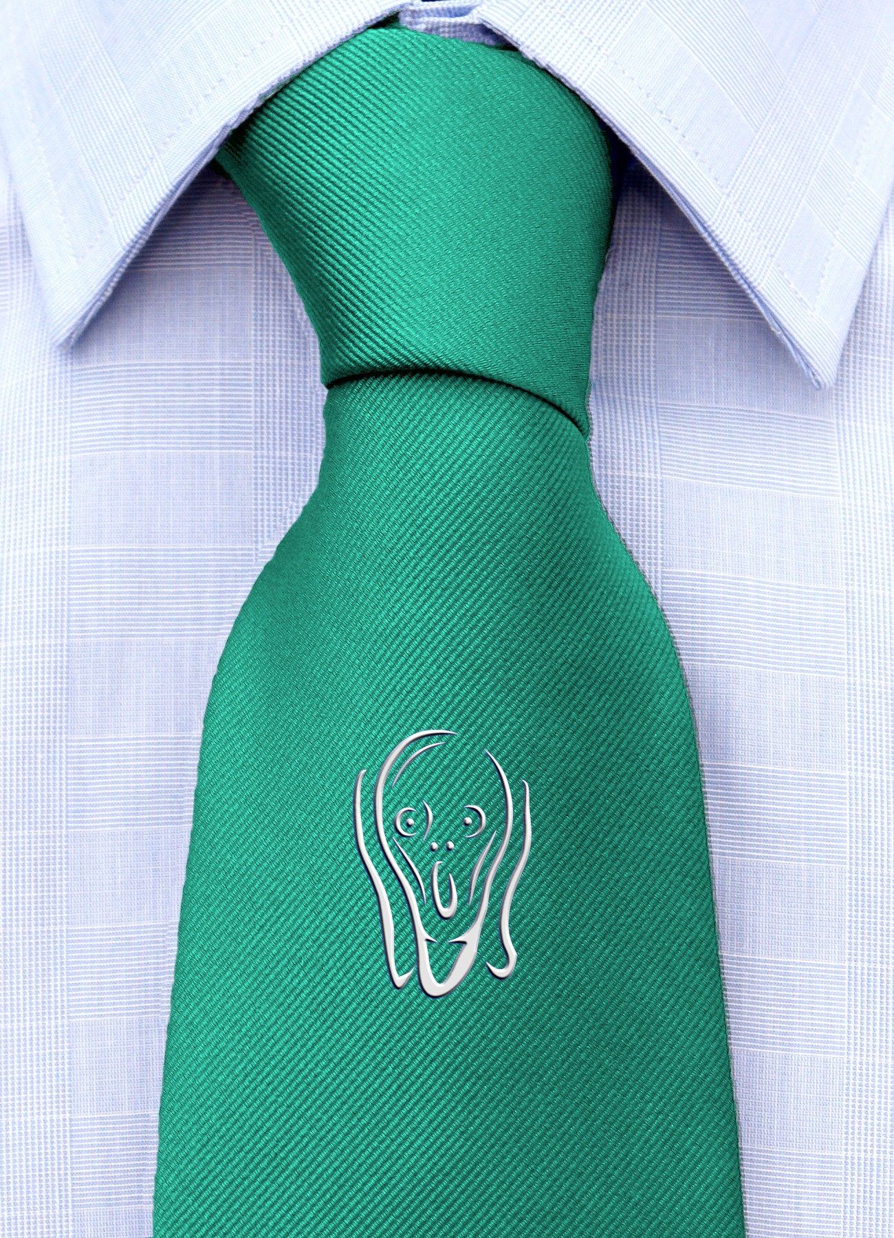 Cravatta Iconica "L'Urlo di Munch"