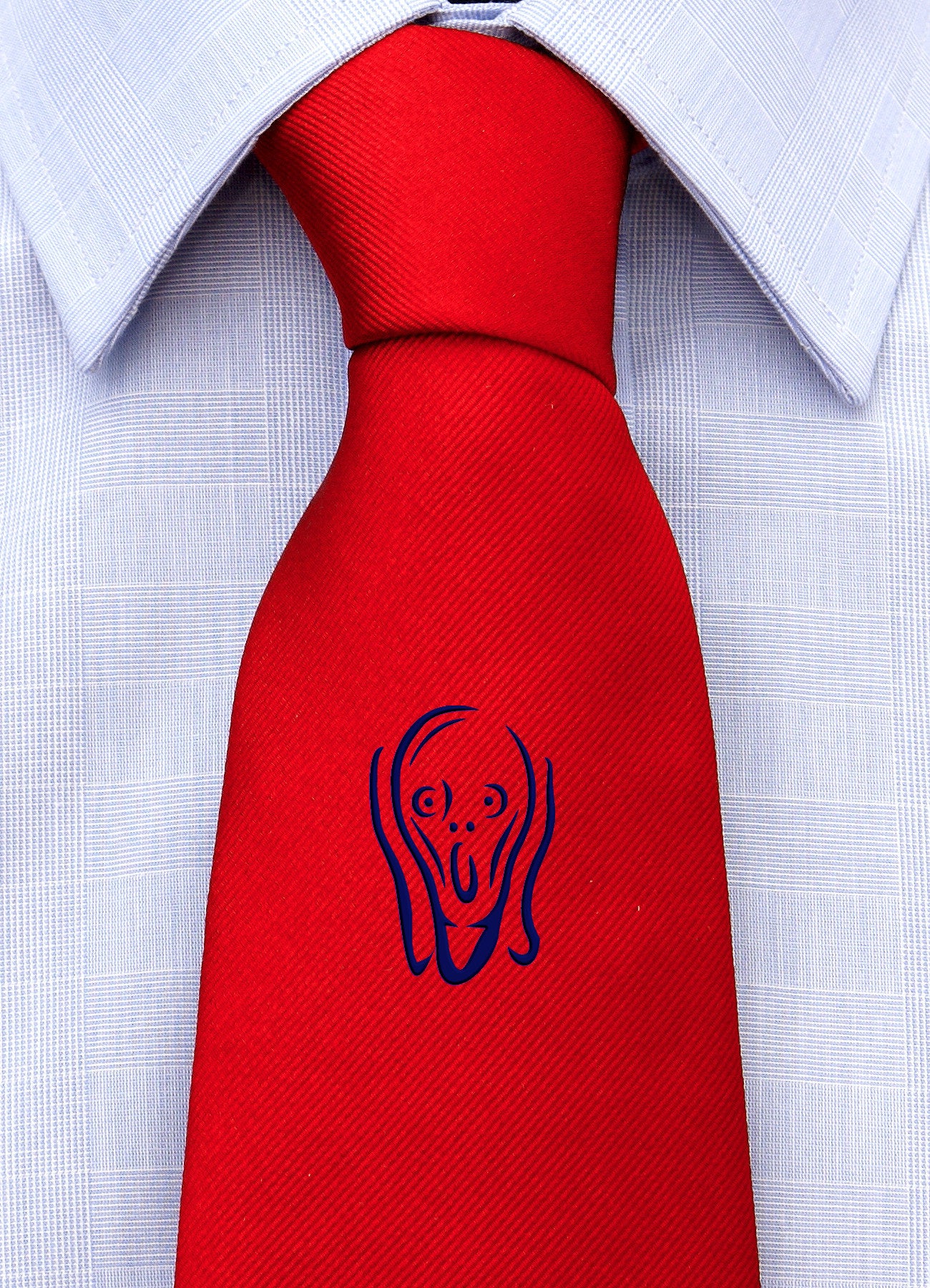 Cravatta Iconica "L'Urlo di Munch"