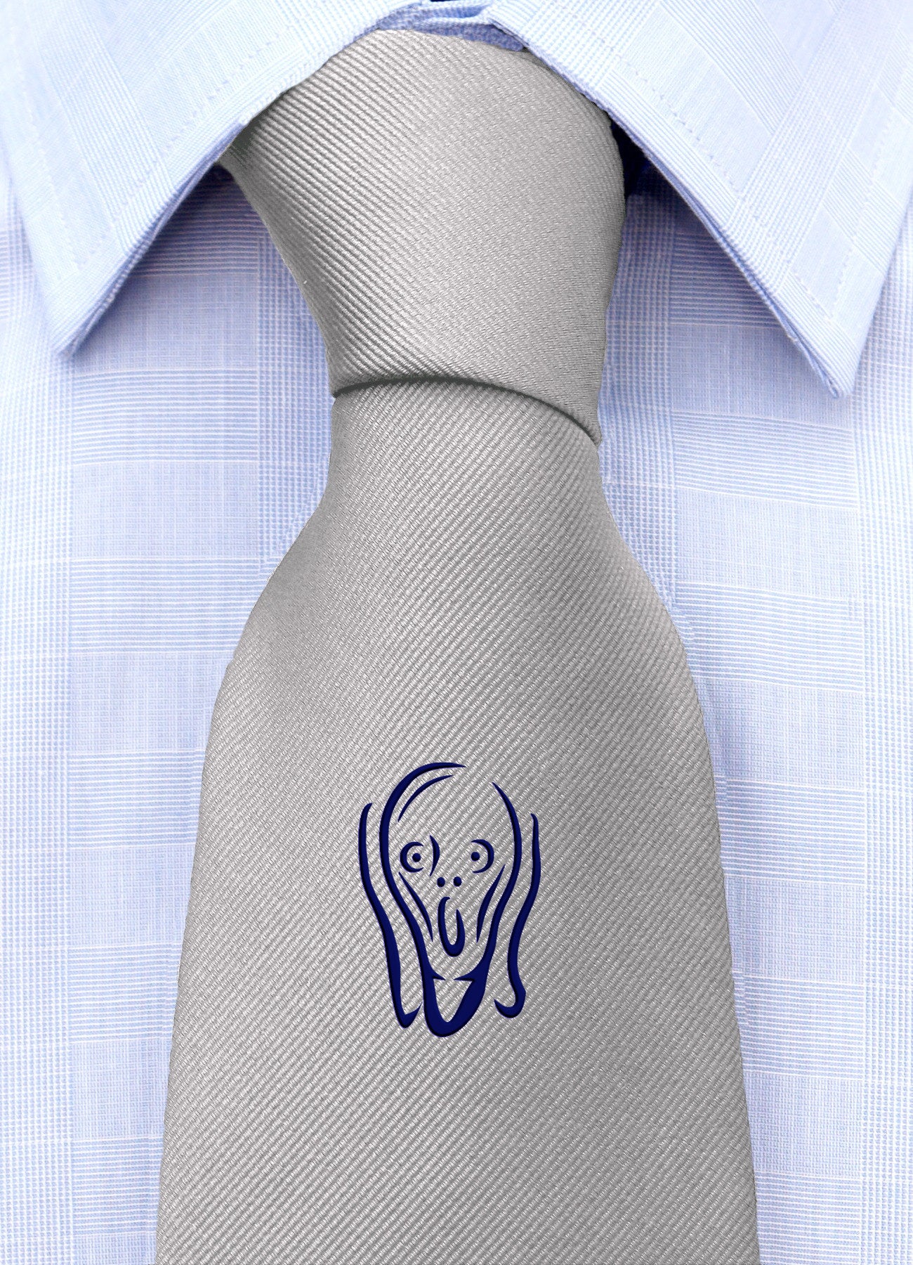 Cravatta Iconica "L'Urlo di Munch"