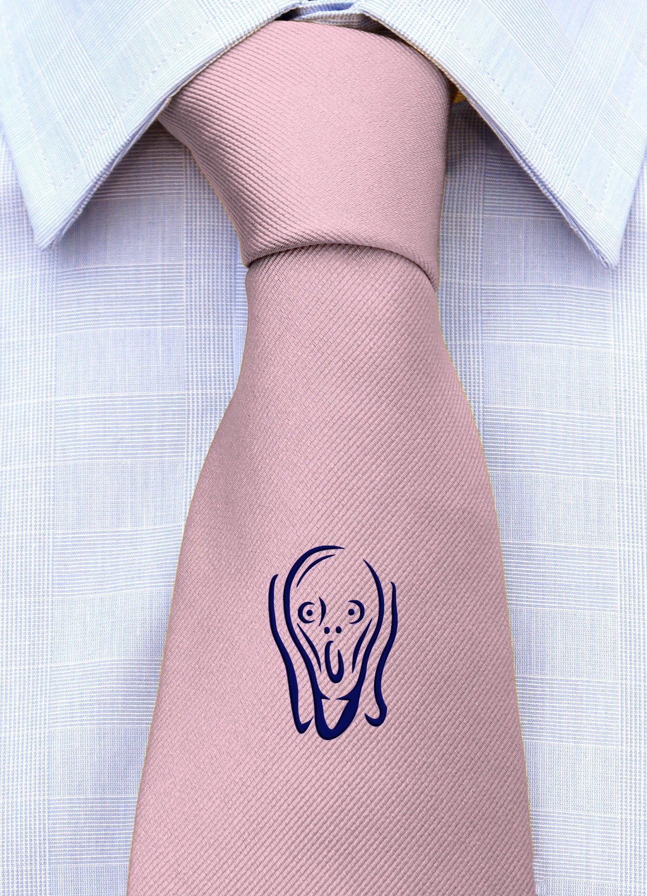 Cravatta Iconica "L'Urlo di Munch"