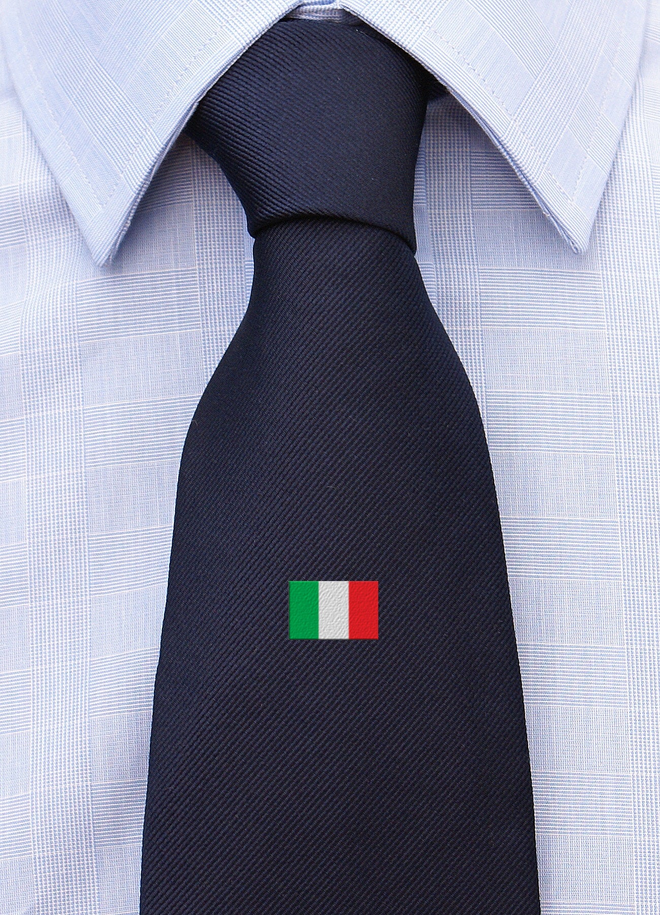 Cravatta con bandiera italiana