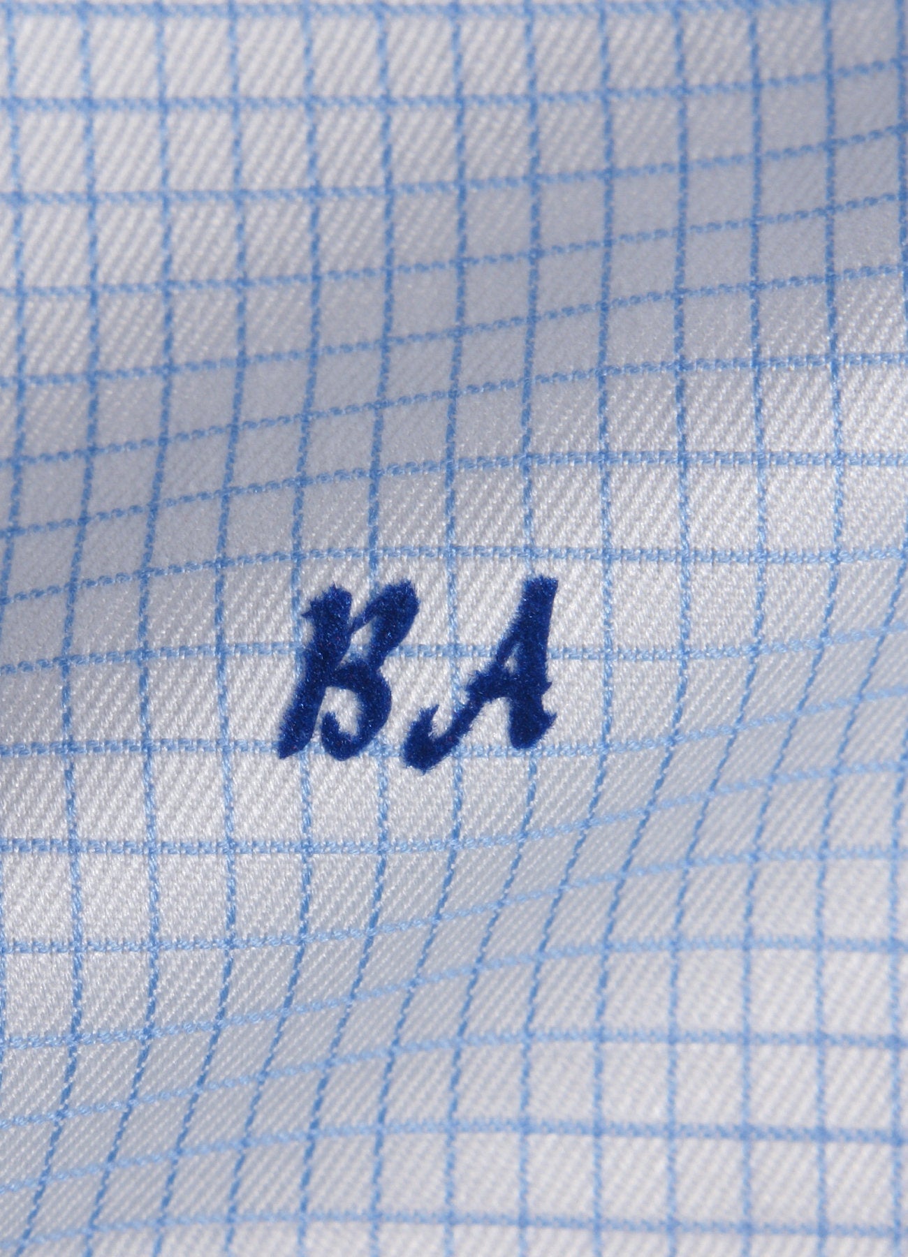 Iniziali per camicie stile "Tiziano" personalizzate pronte da applicare