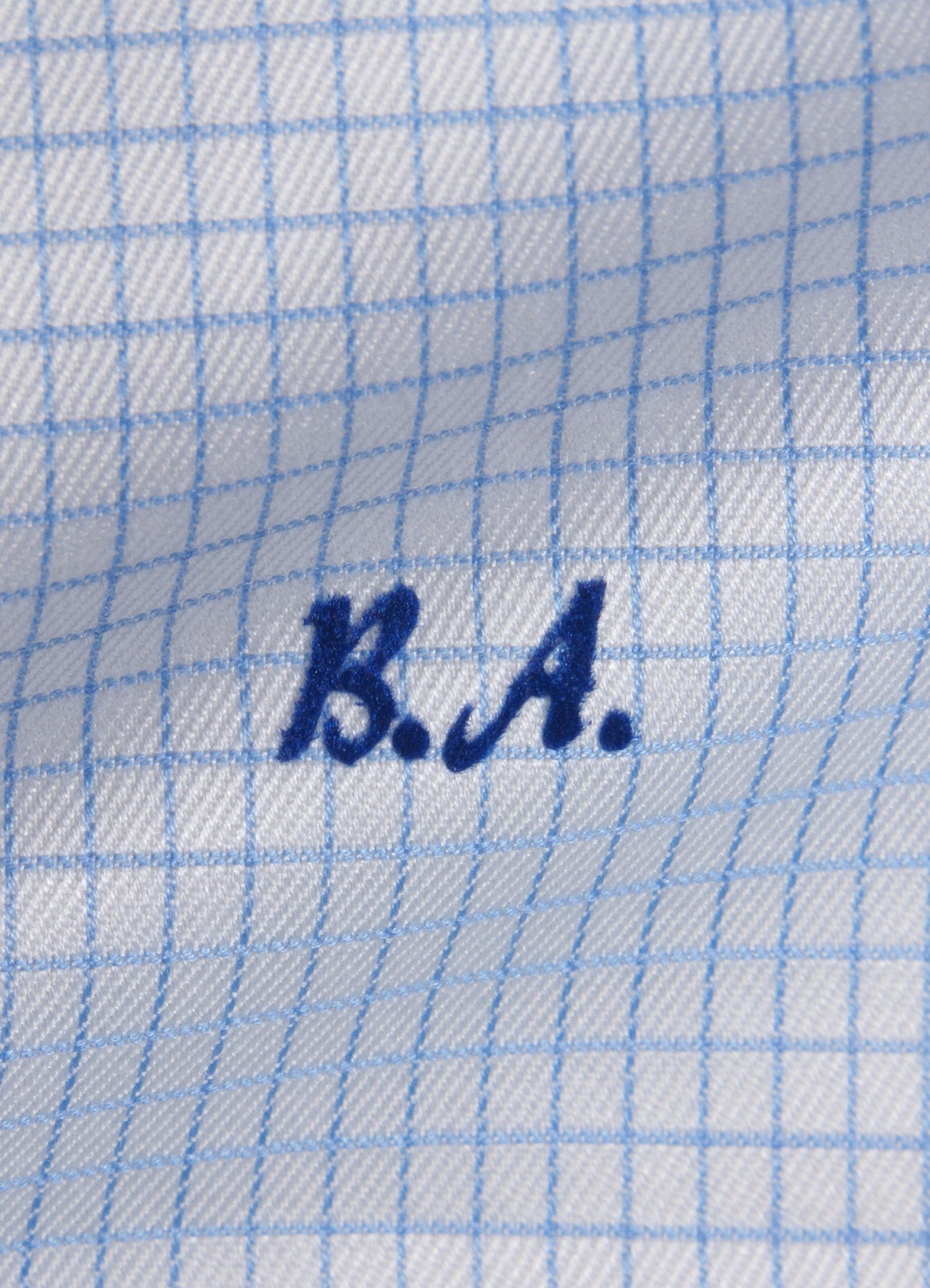 Iniziali per camicie stile "Tiziano" personalizzate pronte da applicare