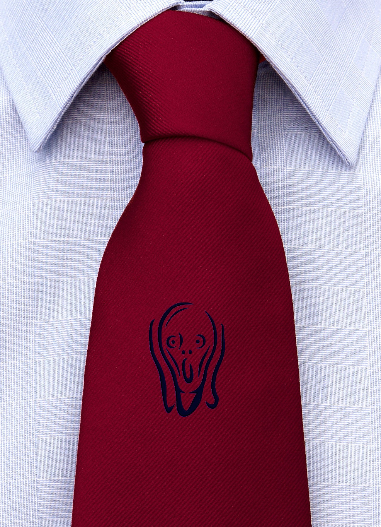 Cravatta Iconica "L'Urlo di Munch"