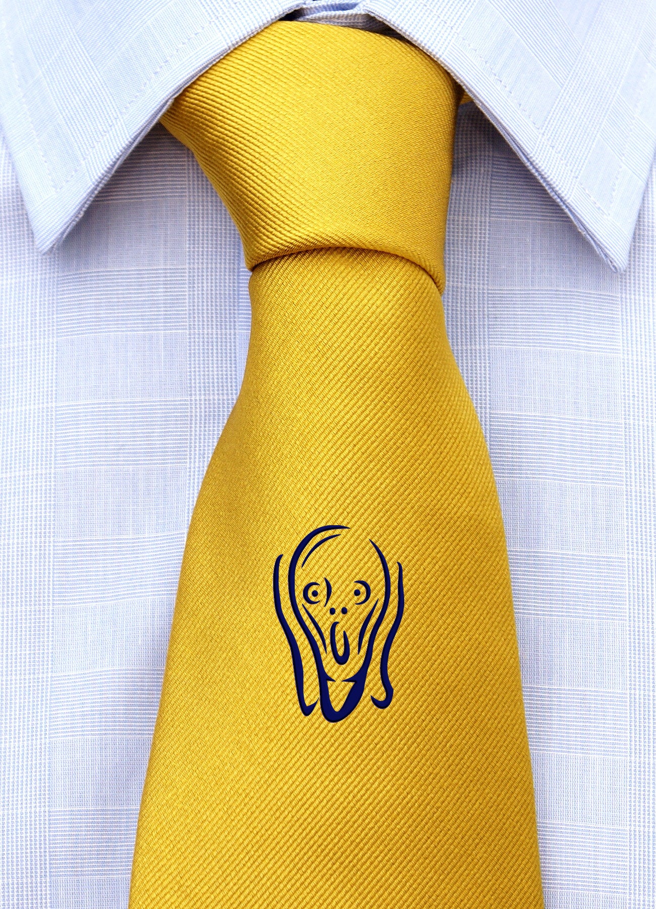 Cravatta Iconica "L'Urlo di Munch"