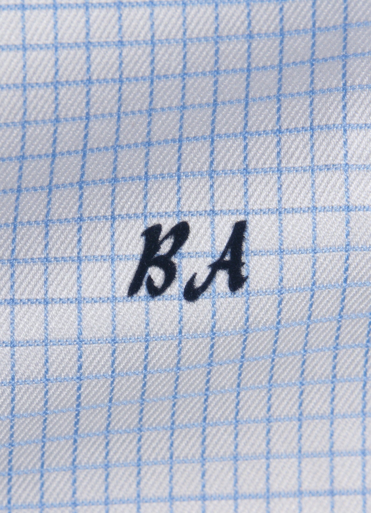 Iniziali per camicie stile "Tiziano" personalizzate pronte da applicare