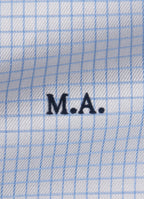 Iniziali per camicie stile "Caravaggio" personalizzate pronte da applicare