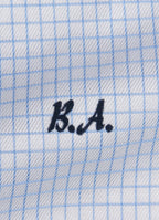 Iniziali per camicie stile "Tiziano" personalizzate pronte da applicare