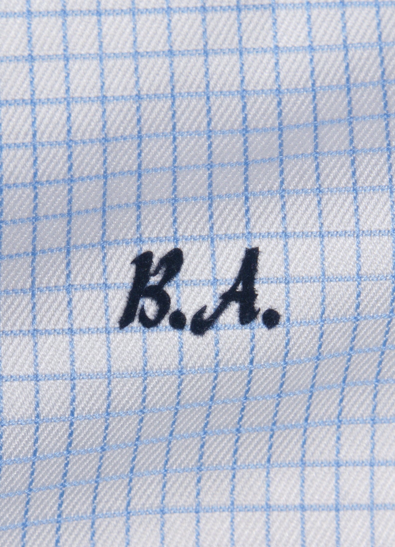 Iniziali per camicie stile "Tiziano" personalizzate pronte da applicare