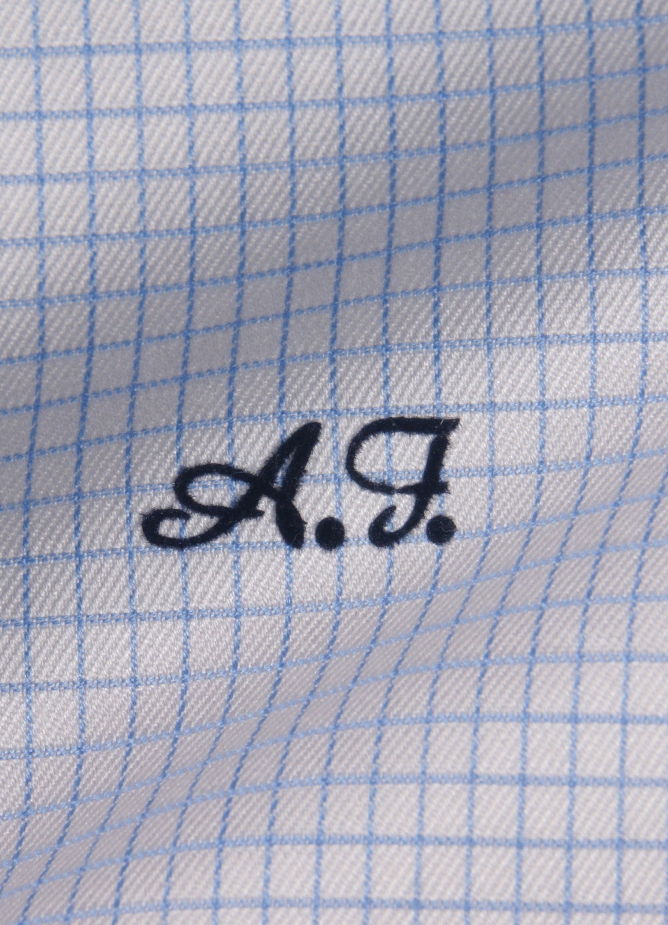 Iniziali per camicie stile "Botticelli" personalizzate pronte da applicare