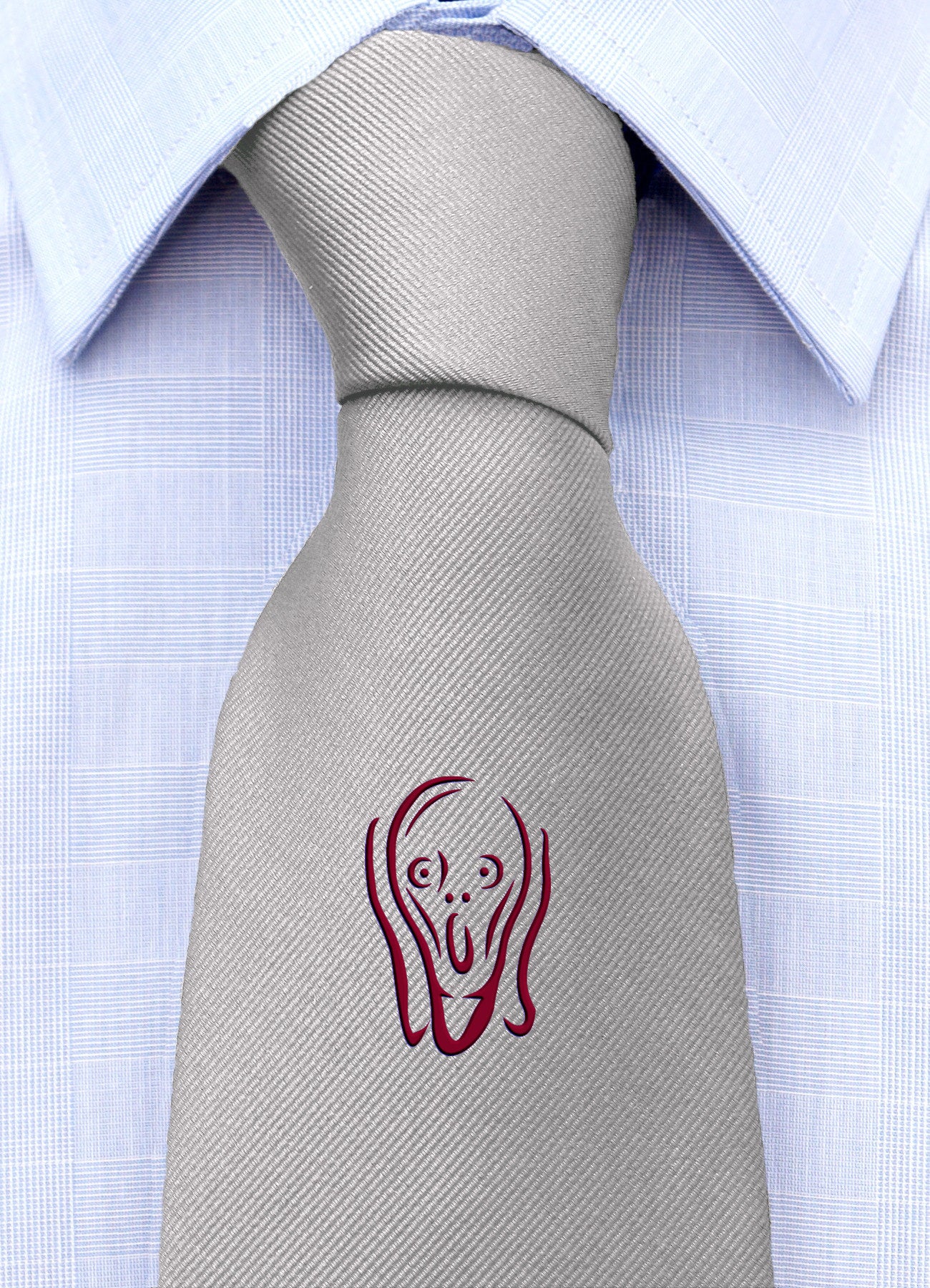 Cravatta Iconica "L'Urlo di Munch"