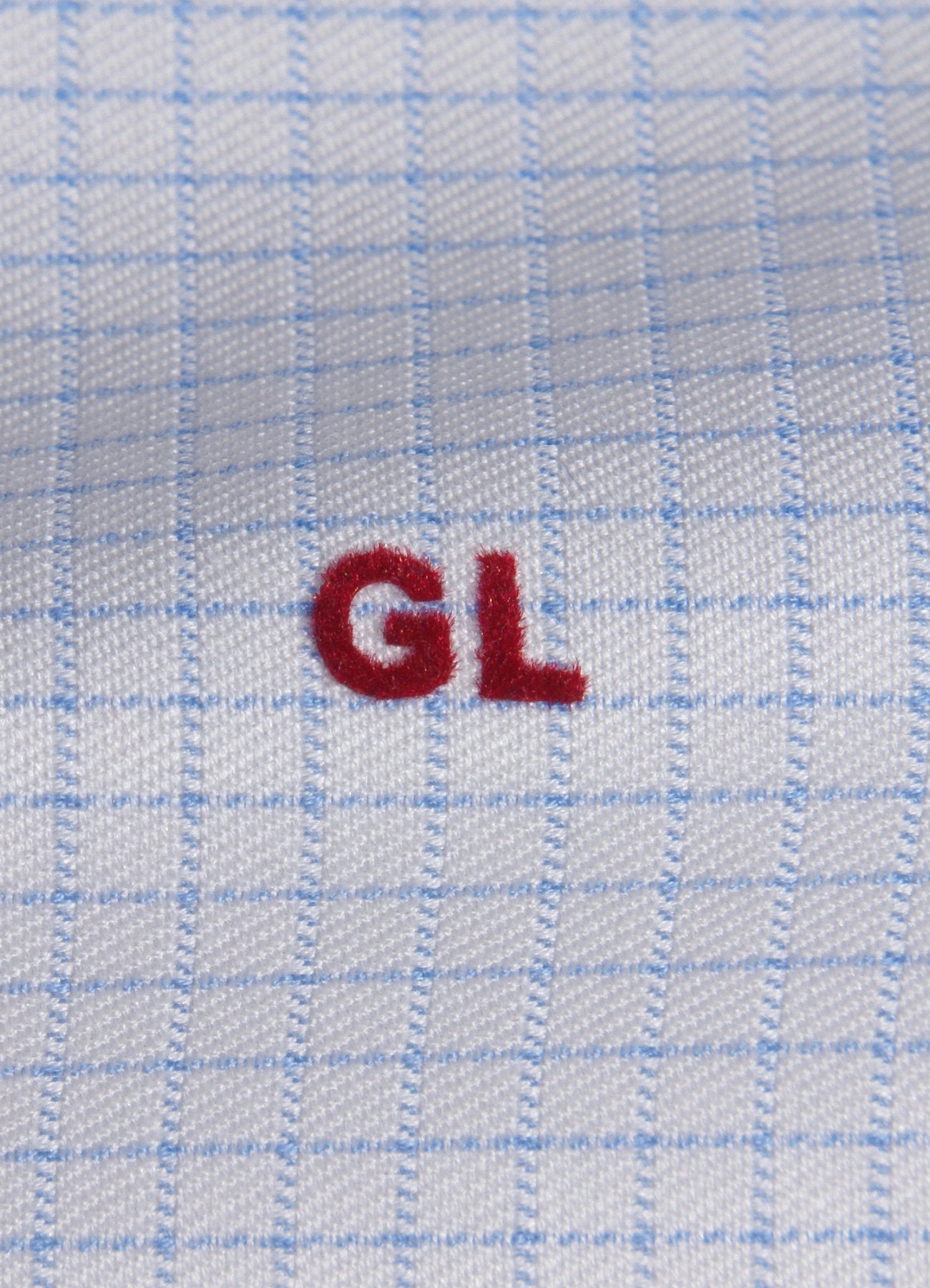 Iniziali per camicie stile "Modigliani" personalizzate pronte da applicare