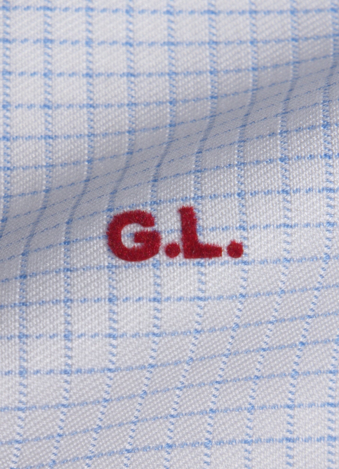 Iniziali per camicie stile "Modigliani" personalizzate pronte da applicare