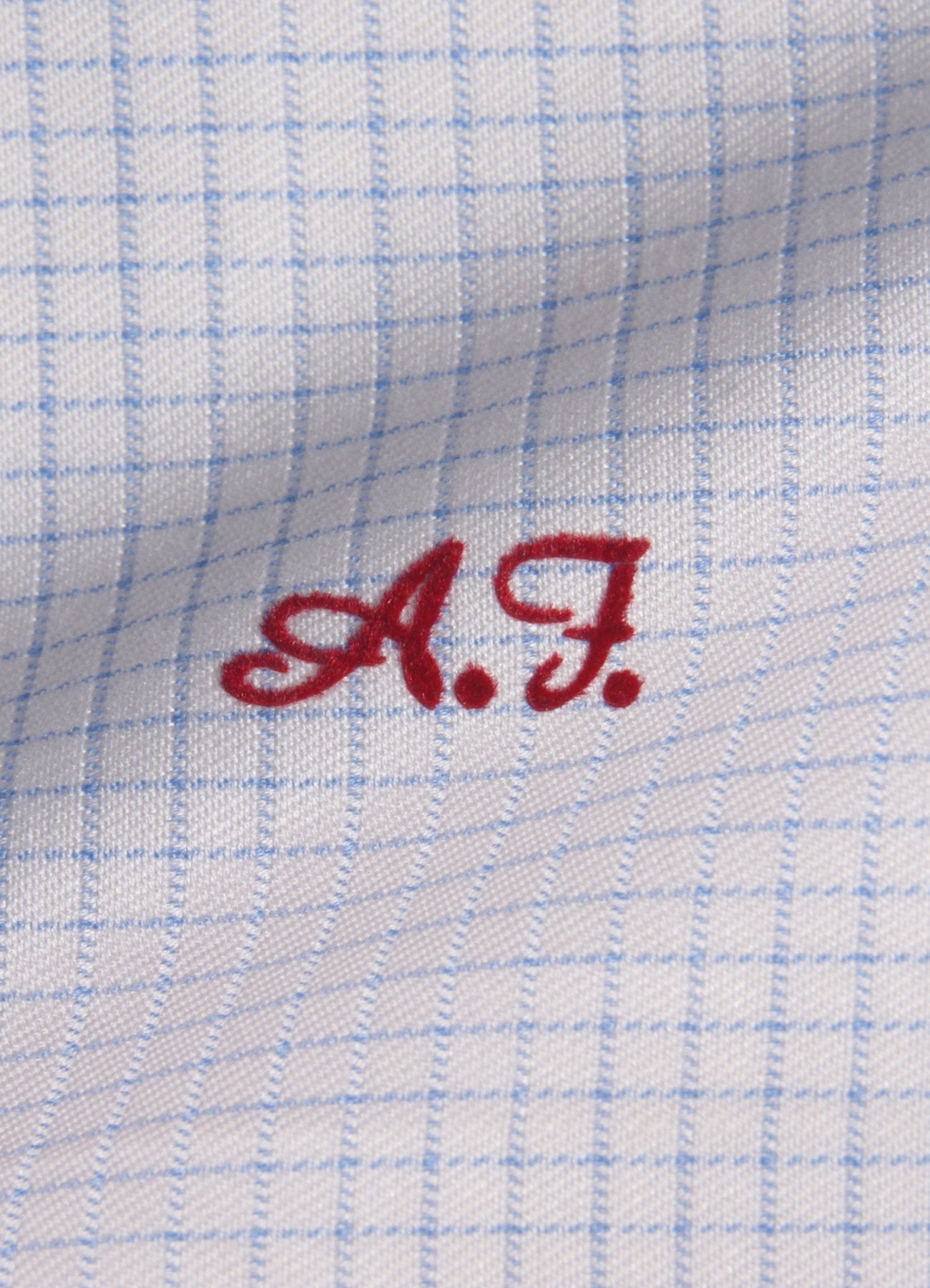 Iniziali per camicie stile "Botticelli" personalizzate pronte da applicare