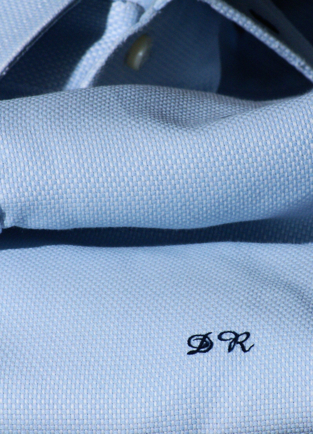 Iniziali per camicie stile "Botticelli" personalizzate pronte da applicare