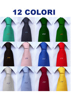 Cravatta con le Tue iniziali in stile "Michelangelo"