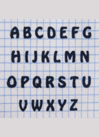 Iniziali per camicie stile "Brunelleschi" personalizzate pronte da applicare