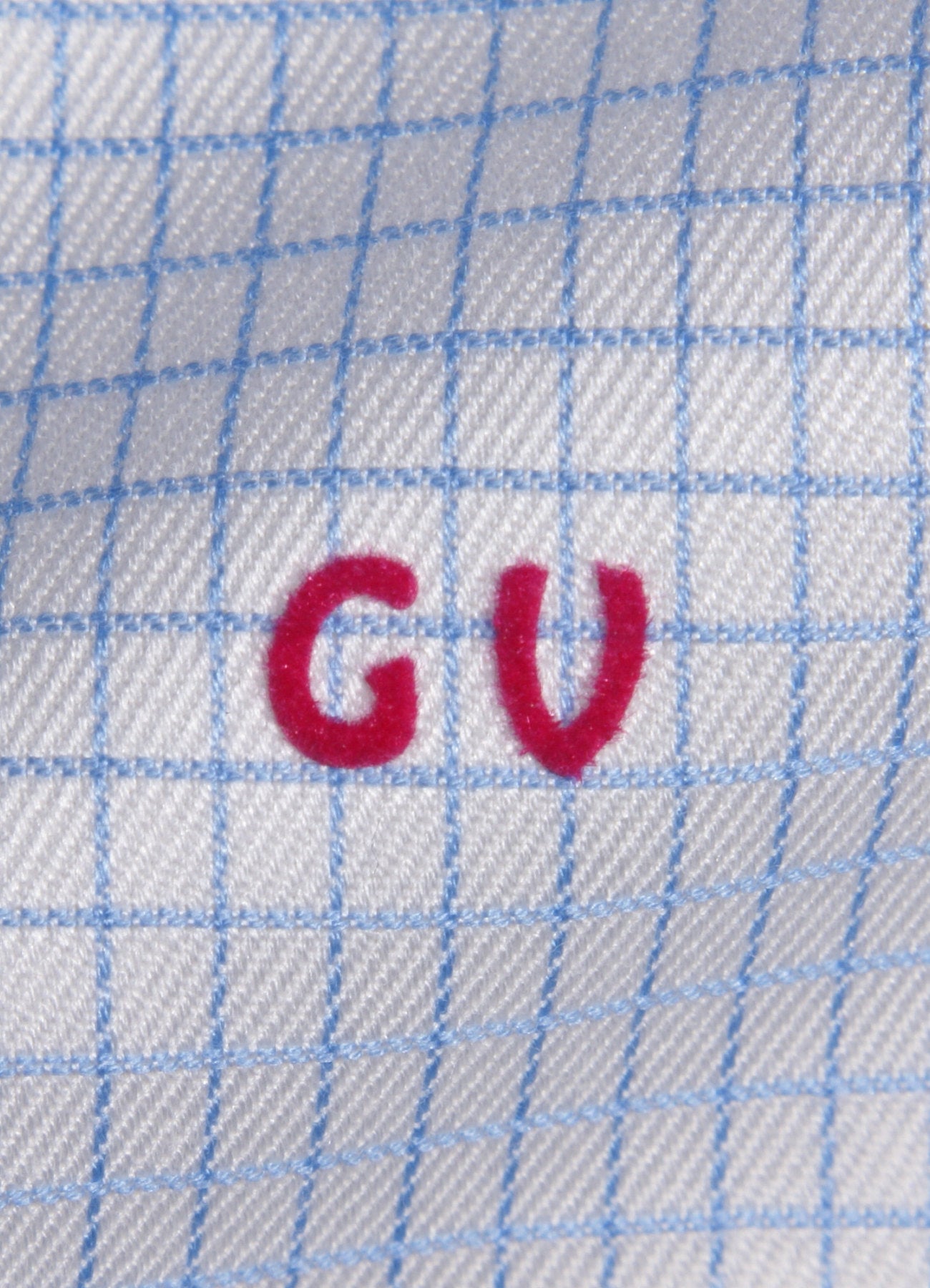 Iniziali per camicie stile "Brunelleschi" personalizzate pronte da applicare