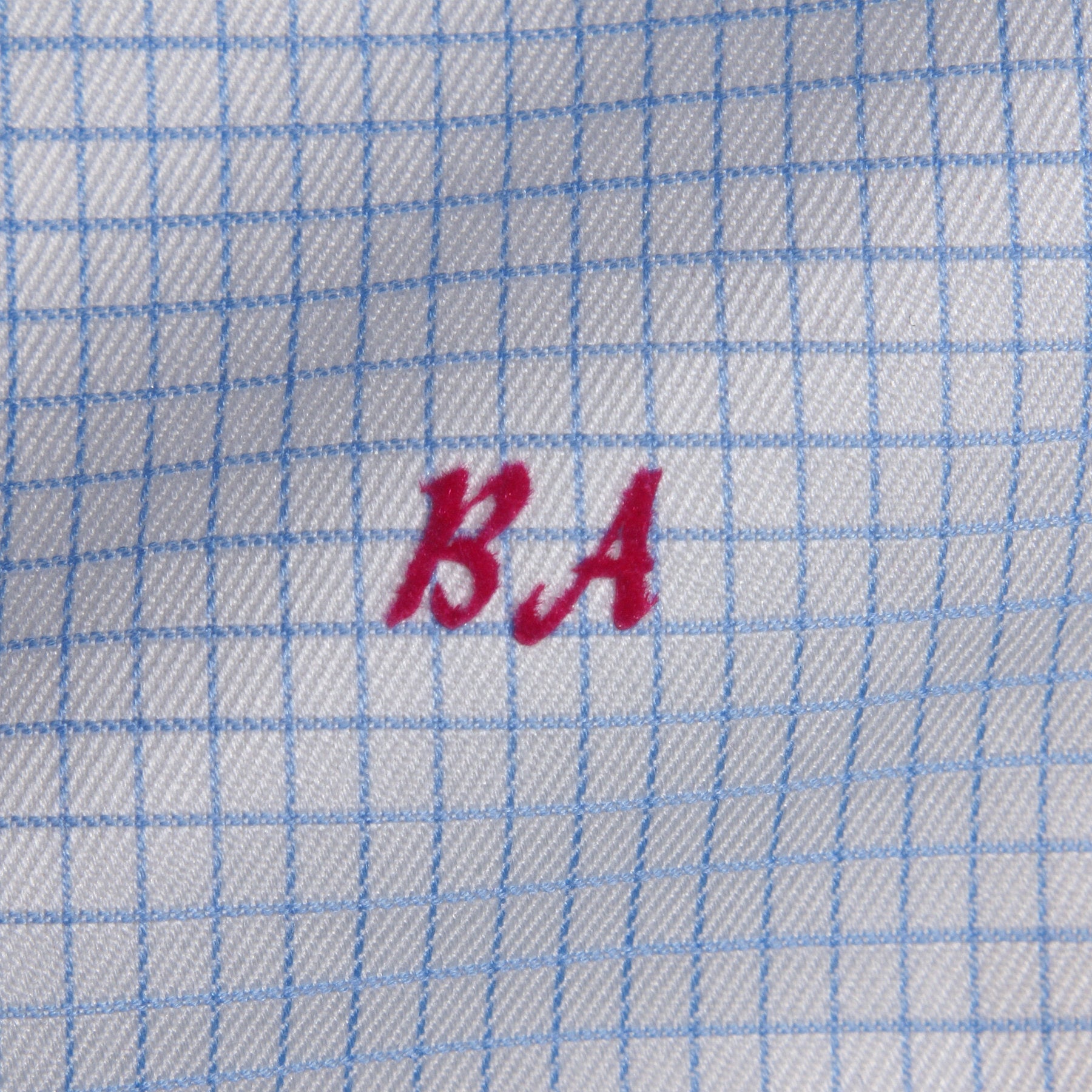 Iniziali per camicie stile "Tiziano" personalizzate pronte da applicare