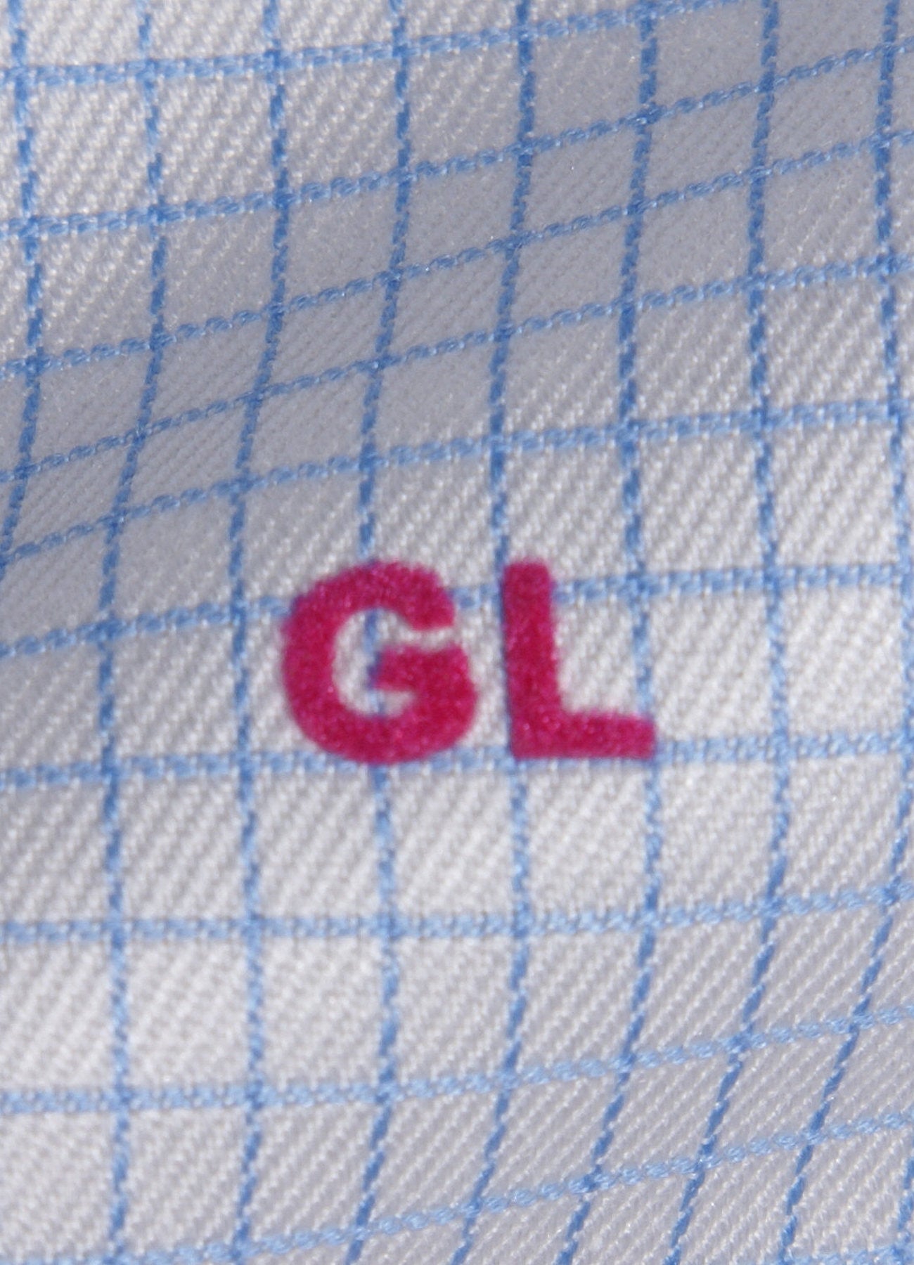 Iniziali per camicie stile "Modigliani" personalizzate pronte da applicare