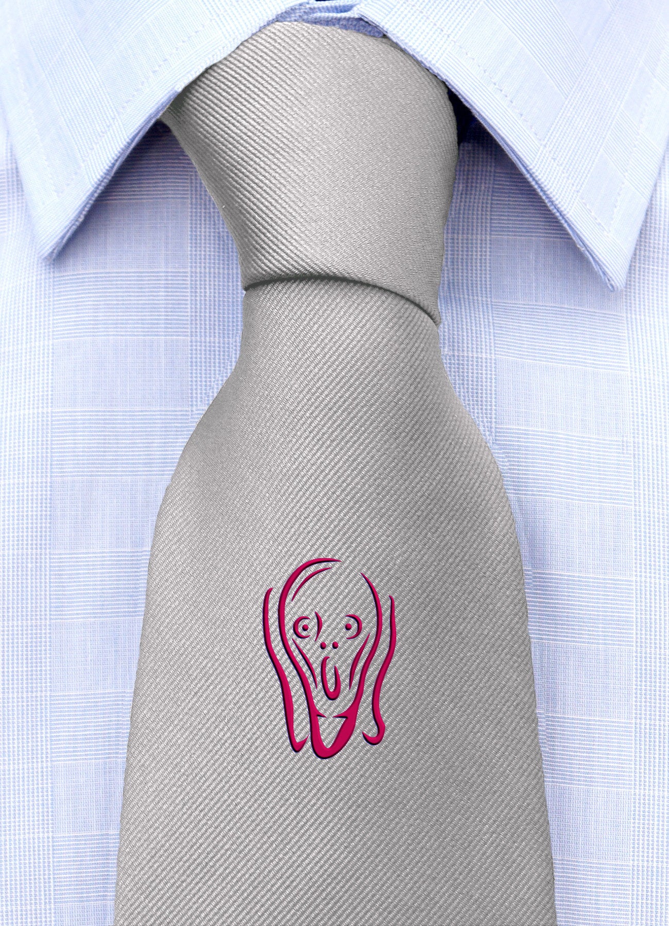 Cravatta Iconica "L'Urlo di Munch"