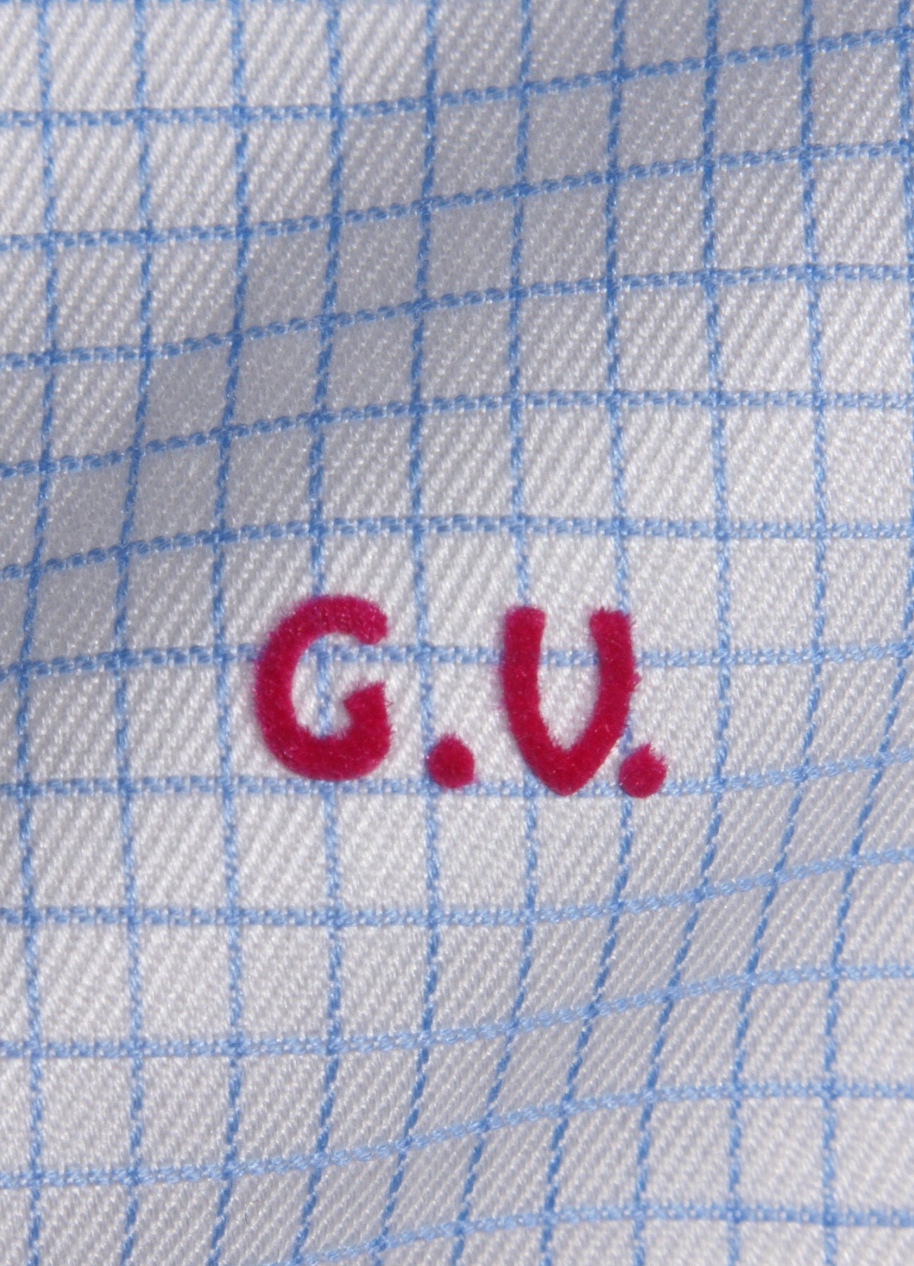 Iniziali per camicie stile "Brunelleschi" personalizzate pronte da applicare