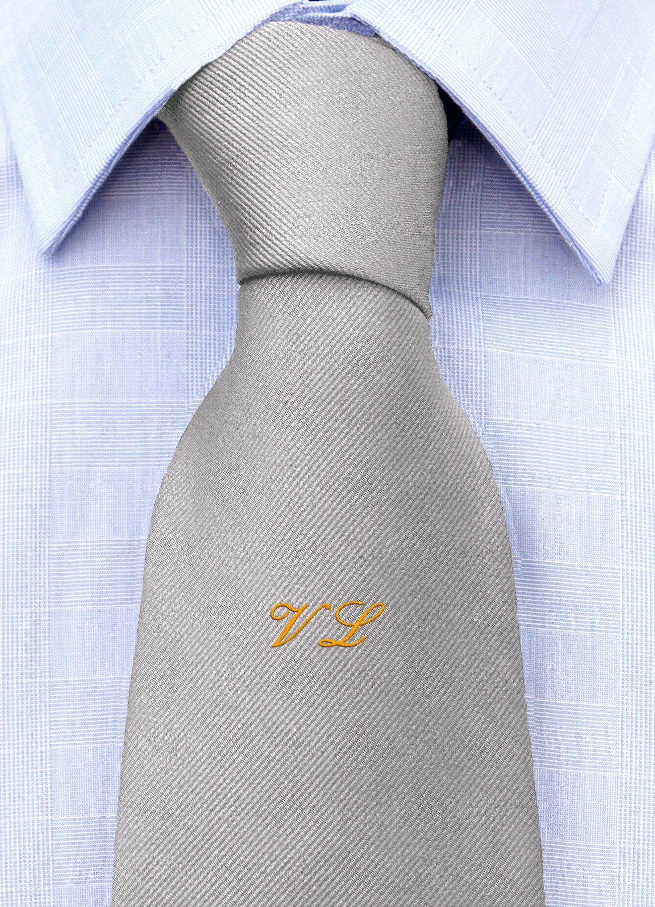 Cravatta con le Tue iniziali un stile "Michelangelo"