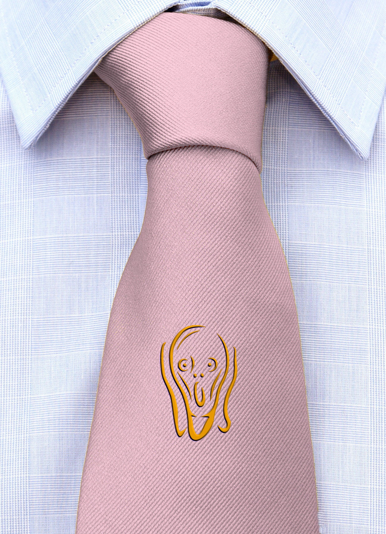 Cravatta Iconica "L'Urlo di Munch"