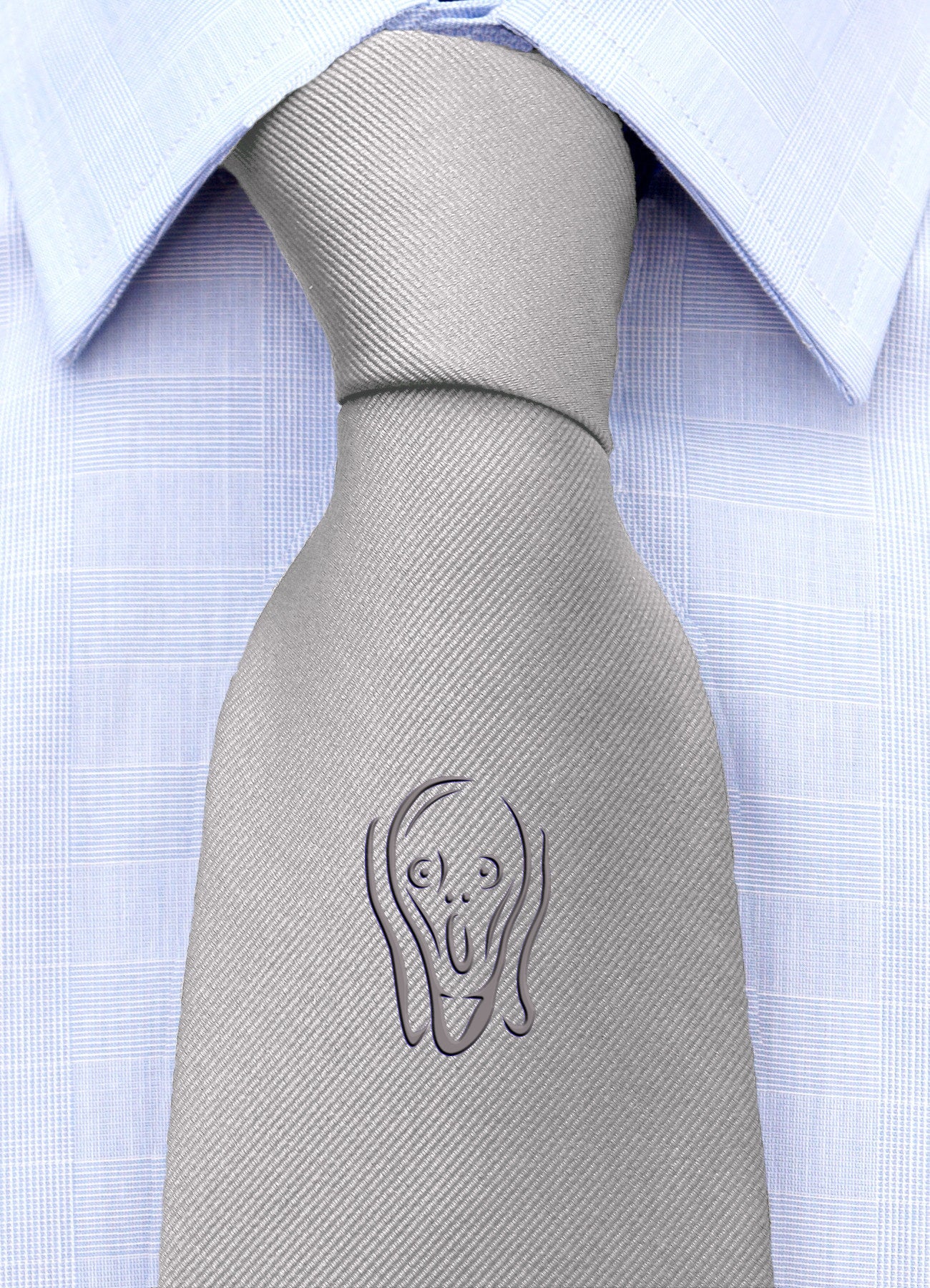 Cravatta Iconica "L'Urlo di Munch"