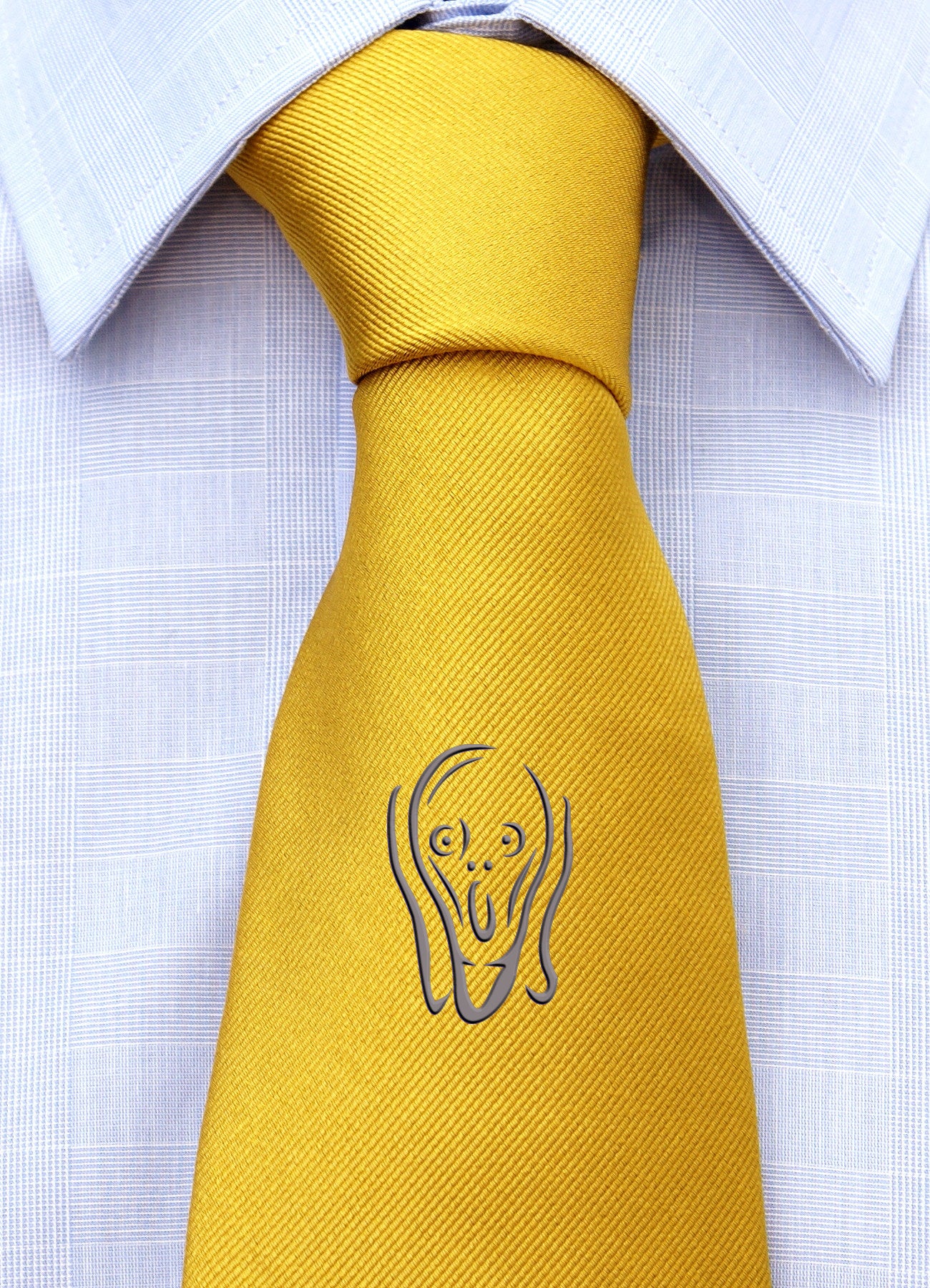 Cravatta Iconica "L'Urlo di Munch"