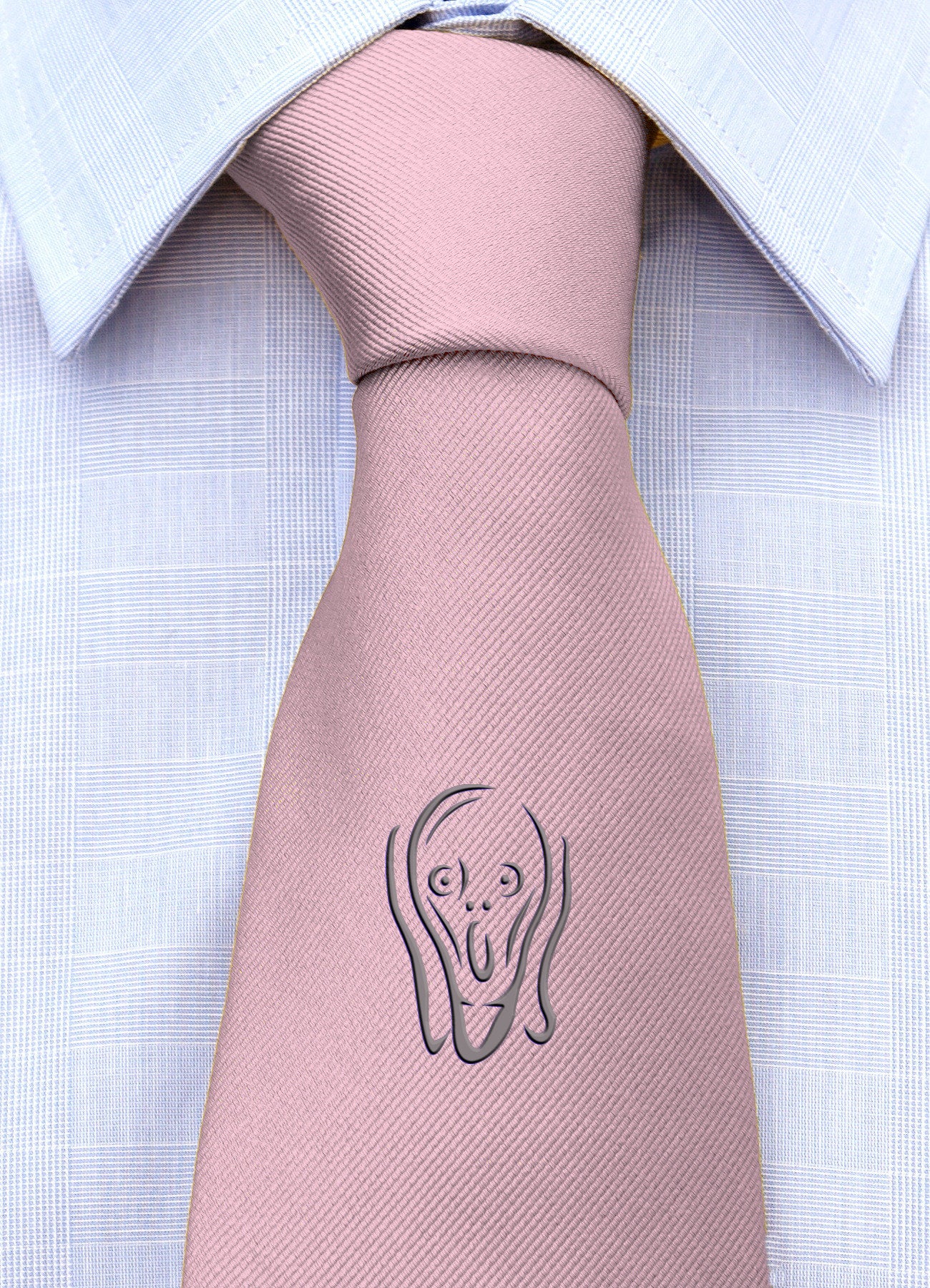 Cravatta Iconica "L'Urlo di Munch"