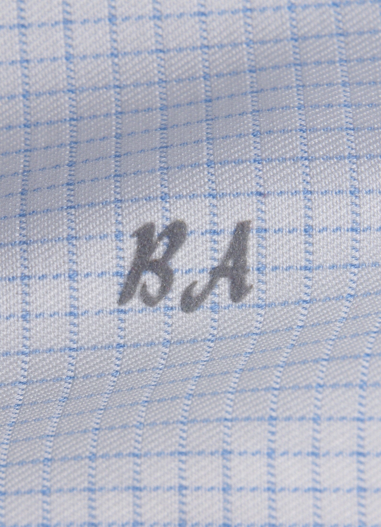 Iniziali per camicie stile "Tiziano" personalizzate pronte da applicare