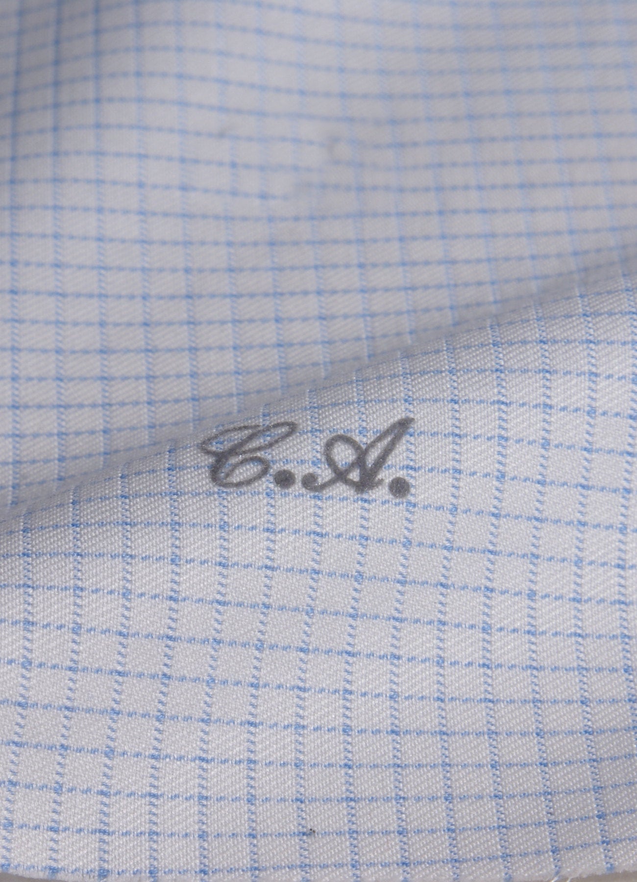 Iniziali per camicie stile "Michelangelo" personalizzate pronte da applicare