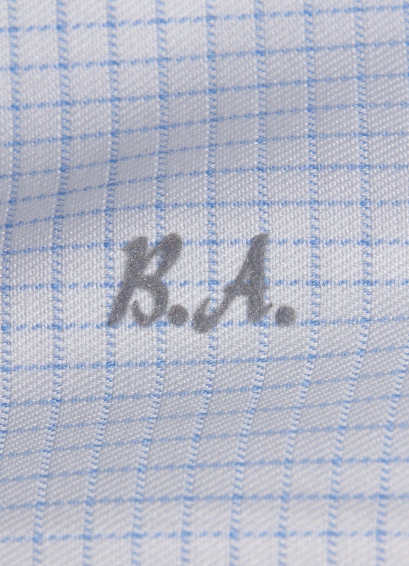 Iniziali per camicie stile "Tiziano" personalizzate pronte da applicare