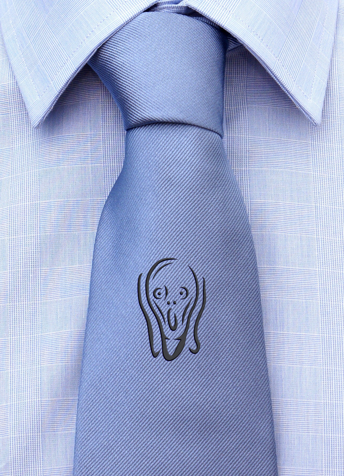 Cravatta Iconica "L'Urlo di Munch"